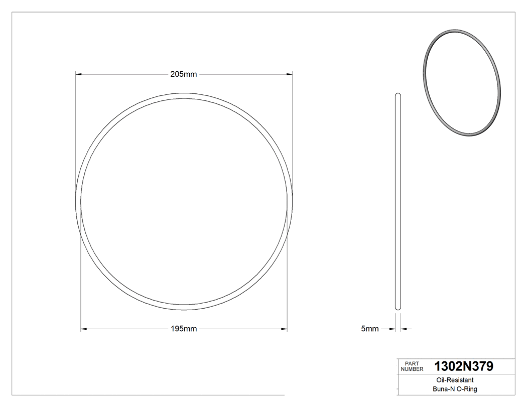 Technical drawing - 1302N379